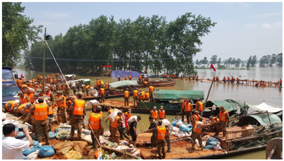 【活動】湖(hú)北(běi)森(sēn)泰建設集團 ——赴武穴抗洪赈災報(bào)道(dào)